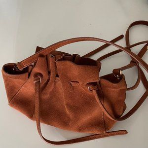 Mansur Gavriel Suede Mini Crossbody bag